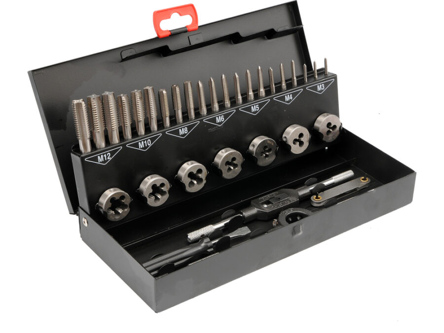 Zestaw gwintowników i narzynek m3-m12, 32 cz – YATO YT-2975