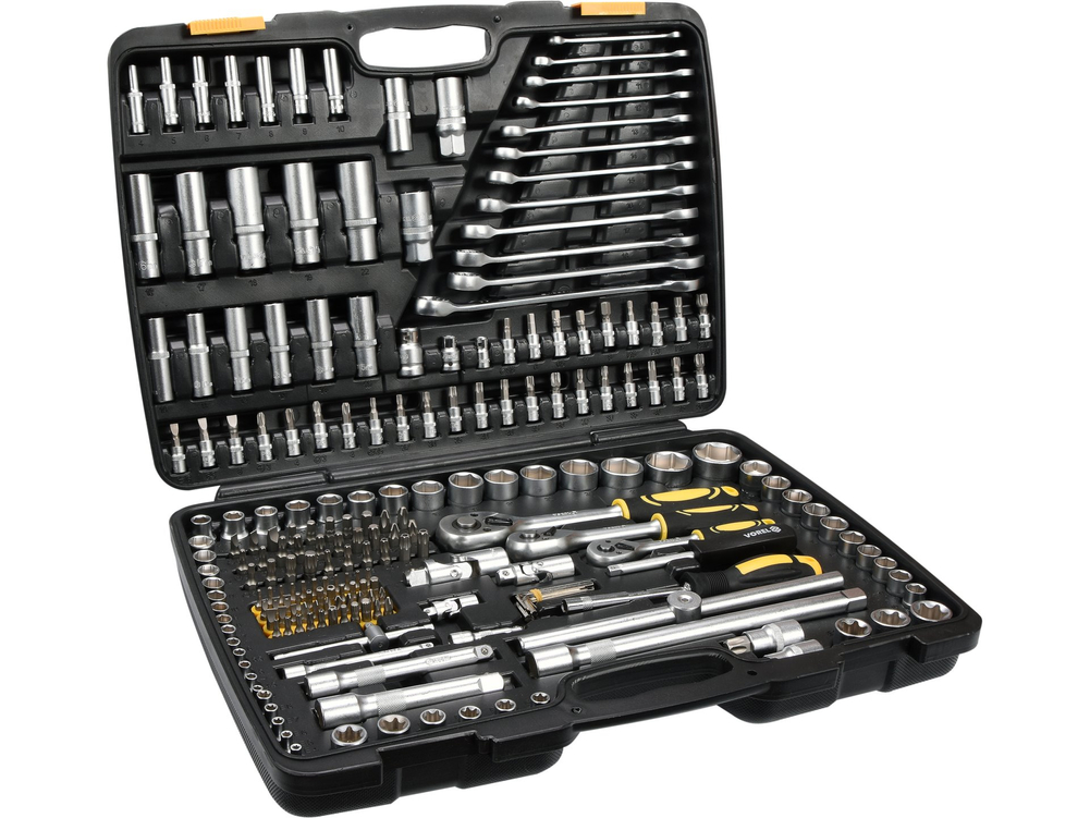 Zestaw narzędziowy 1/2" 216cz. xxl – VOREL 58700