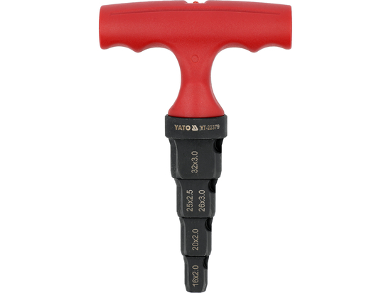 Kalibrator z gratownikiem do pex 16-32 mm – YATO YT-22379