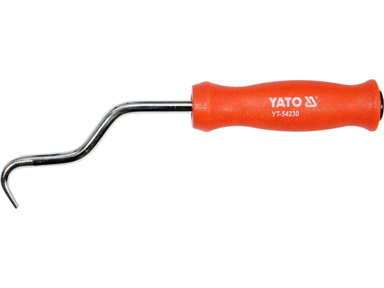 Klucz do skręcania drutu zbrojeniowego, długość ok. 190 mm, fi 7,5 mm, rękojeść z tworzywa – YATO YT-54230