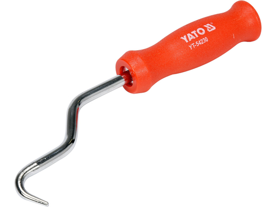 Klucz do skręcania drutu zbrojeniowego, długość ok. 190 mm, fi 7,5 mm, rękojeść z tworzywa – YATO YT-54230