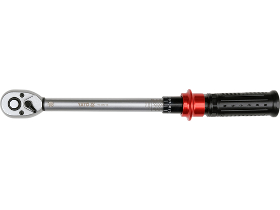 Klucz dynamometryczny 3/8" zakres 10-60 Nm plastikowa rękojeść tolerancja 3% – YATO YT-07714