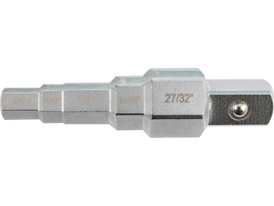 Klucz stopniowy trzpień 1/2" rozmiar 9,6 / 11,6 / 12,6 / 16,4 / 21 mm – YATO YT-03316