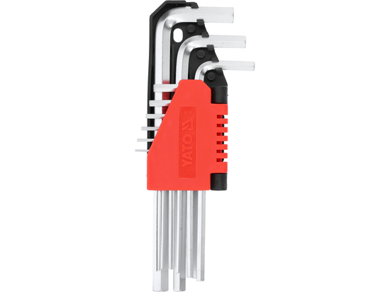 Klucze imbusowe HEX 1,5-10, zestaw 9 szt. – YATO YT-0500