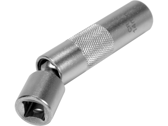 Nasadka cienkościenna do świec 14 mm 3/8" z przegubem – YATO YT-38516
