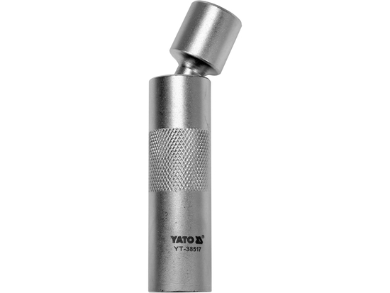 Nasadka cienkościenna do świec 16 mm 3/8" z przegubem – YATO YT-38517