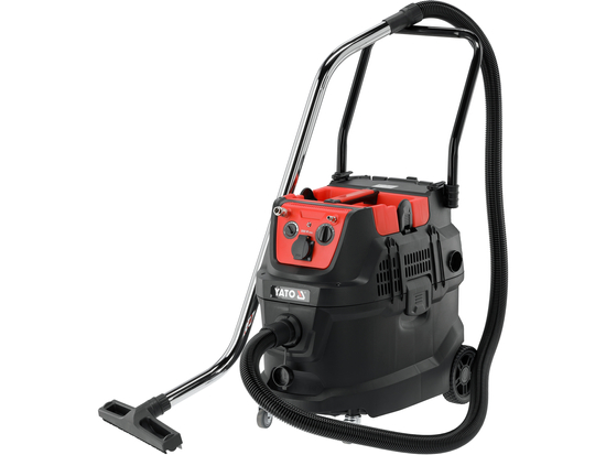 Odkurzacz 1600 W do pneumatyki, do warsztatów blacharsko lakierniczych – YATO YT-85718