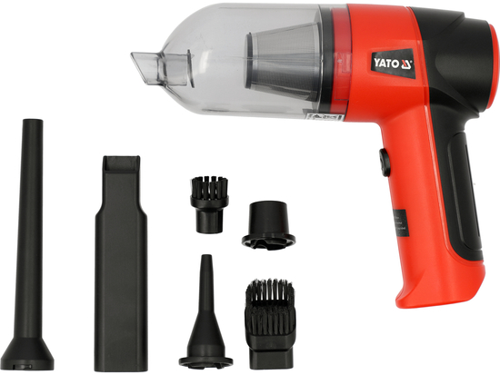 Odkurzacz samochodowy bezprzewodowy 70 W, funkcja dmuchawy – YATO YT-85687