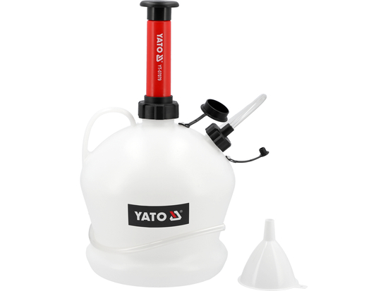 Odsysarka ręczna do oleju i paliwa. pojemność 6l – YATO YT-07079