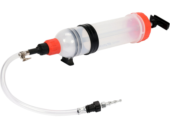 Odsysarka ręczna do płynów eksploatacyjnych1,5 l z 6 adapterami – YATO YT-07082