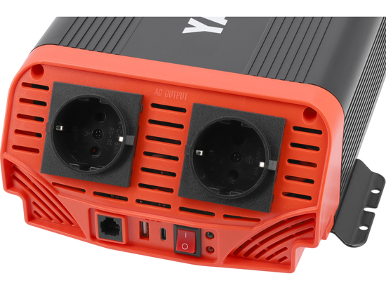 Przetwornica napięcia 12/230 V 1000 W czysty sinus – YATO YT-81483