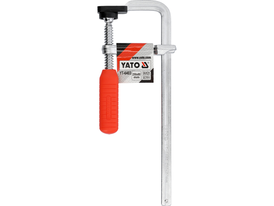 Ścisk stolarski, kuty 250x80 mm – YATO YT-6403