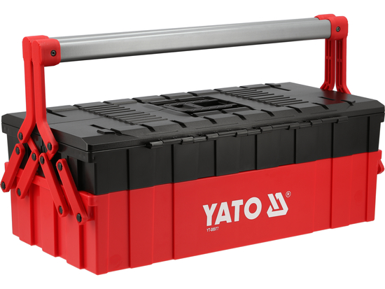Skrzynka narzędziowa z tworzywa - 3 półki – YATO YT-08977