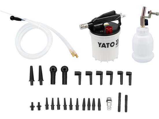 Urządzenie pneumatyczne do wymiany płynu hamulcowego – YATO YT-06847