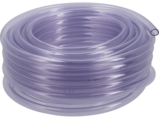Wąż jednowarstwowy techniczny niezbrojony PVC 16 mm 25m – VOREL 81441