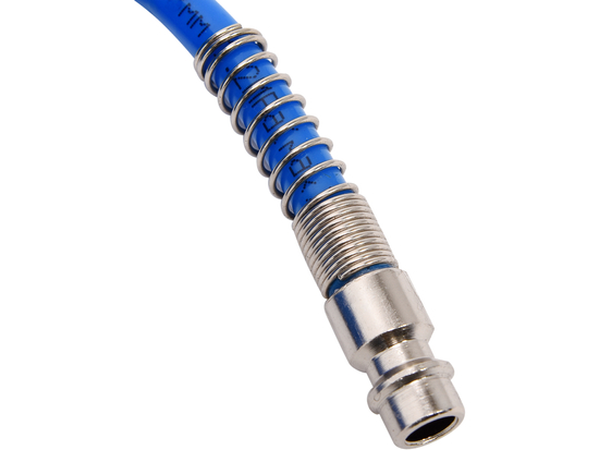 Wąż spiralny 5,5 mm x 8 mm x 10m pu z szybkozałączami – YATO YT-24202
