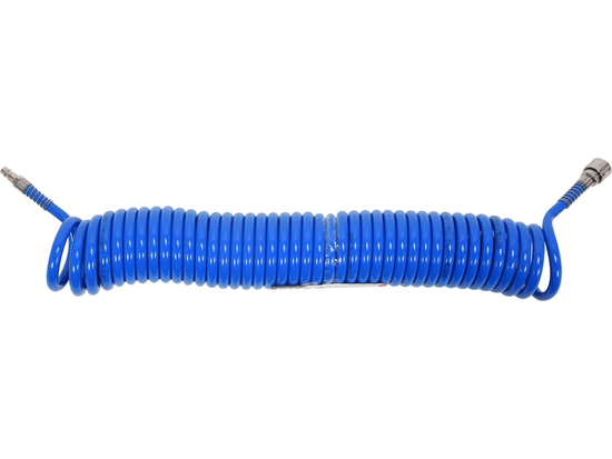 Wąż spiralny 8 mm x 12 mm x 10m pu z szybkozłączami – YATO YT-24208