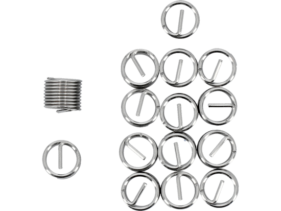Wkłady spiralne do naprawy gwintów m10x1,25;15 szt – YATO YT-176831