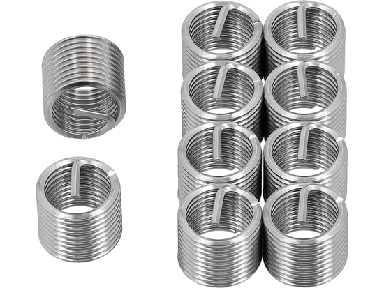 Wkłady spiralne do naprawy gwintów m12x1,5; 10 szt – YATO YT-176851