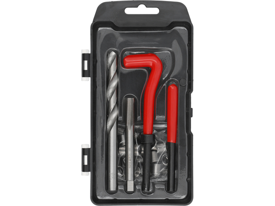 Zestaw do naprawy gwintów m10x1.0 mm 30cz – YATO YT-17682
