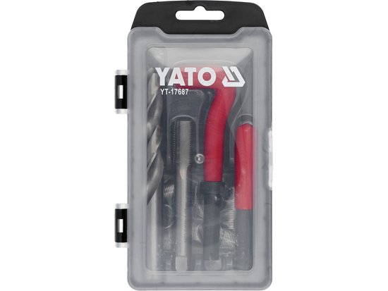 Zestaw do naprawy gwintów m14x1.5 mm 15cz – YATO YT-17687