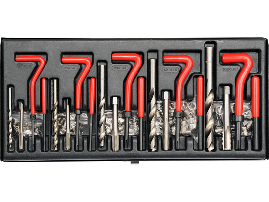 Zestaw do naprawy gwintów m5-m12 – YATO YT-1763
