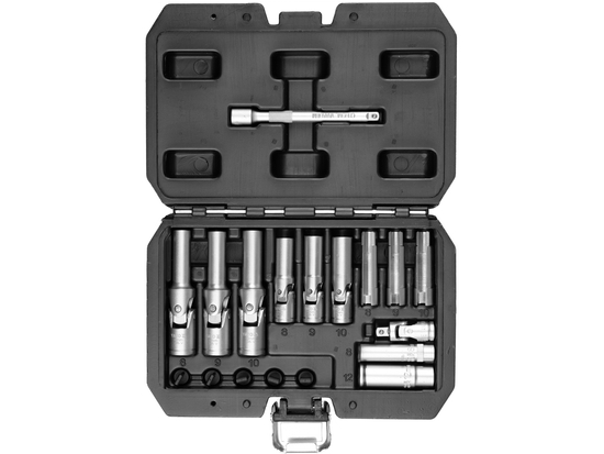 Zestaw kluczy do świec żarowych 18 elementów – YATO YT-05346